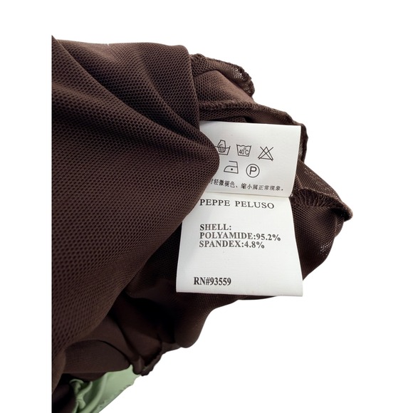 VTG Babydoll Fairy Whimsy Peppe Peluso Embellished Sheer Mesh Mini Dress M - Picture 10 of 11